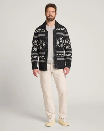 MEN'S WESTERLEY DONEGAL LAMBSWOOL CARDIGAN