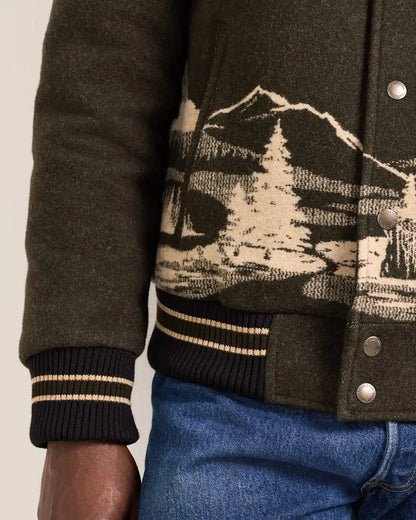 MEN'S LOOKOUT VALLEY VARSITY WOOL JACKET