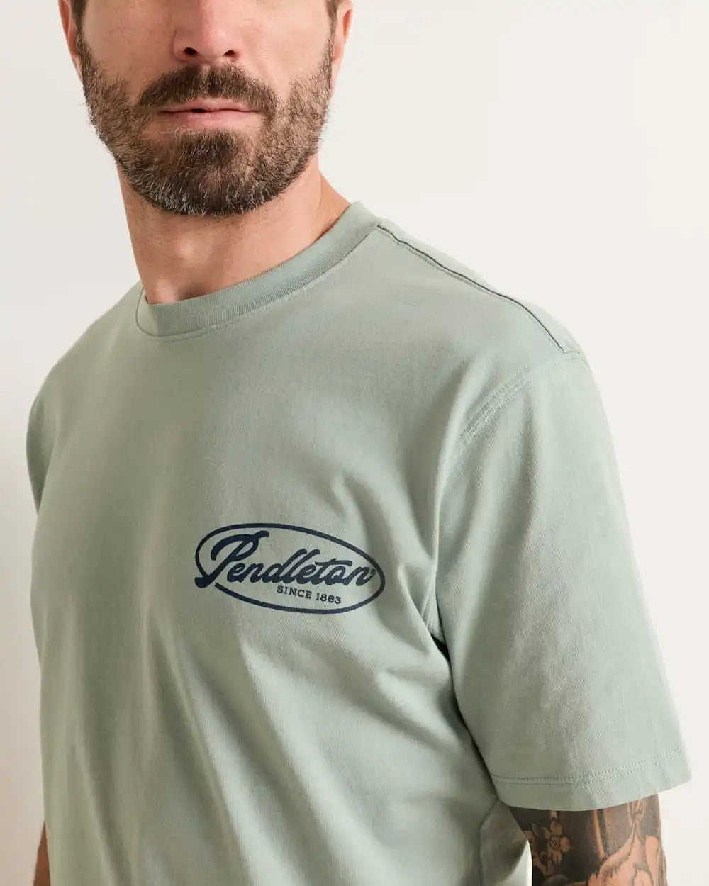 MEN'S SHORT-SLEEVE DESCHUTES SALMON GRAPHIC TEE