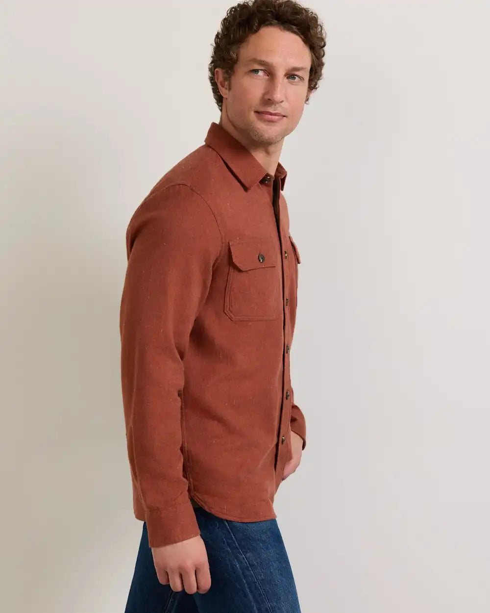 MEN'S BURNSIDE COTTON FLANNEL SHIRT