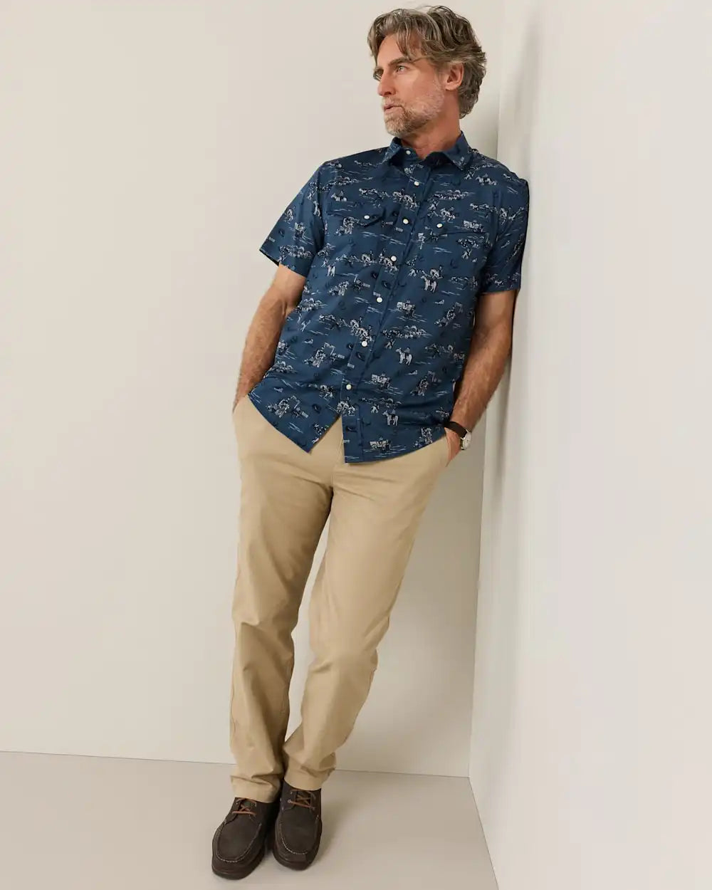 MEN'S SHORT-SLEEVE LARAMIE SNAP-FRONT SHIRT