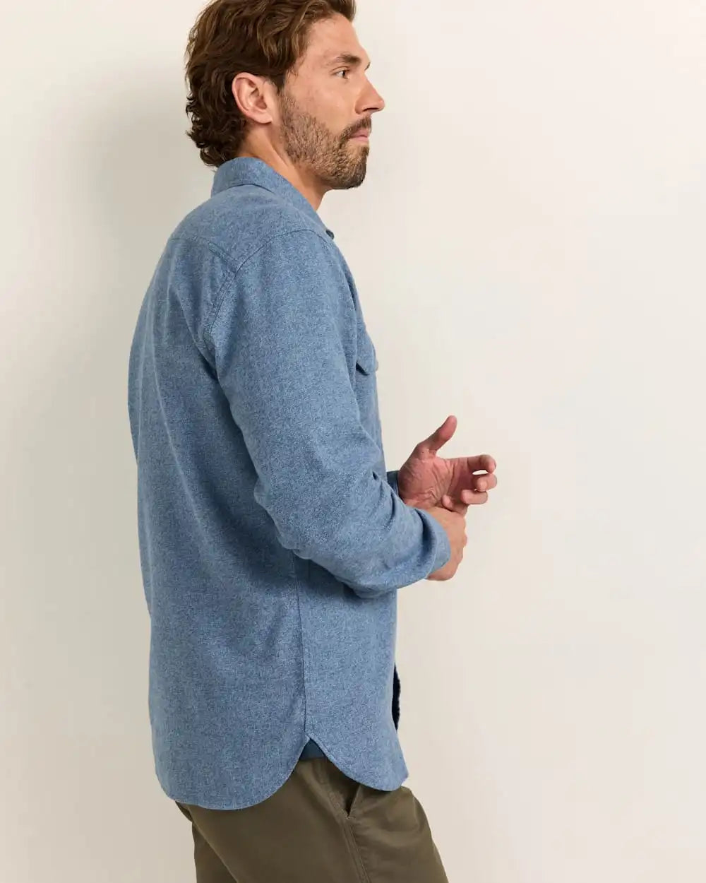 MEN'S BURNSIDE DOUBLEBRUSHED FLANNEL SHIRT