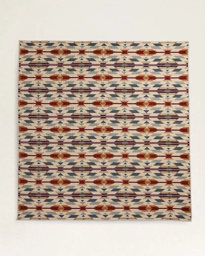 PRAIRIE SPRINGS PRINTED COVERLET SET