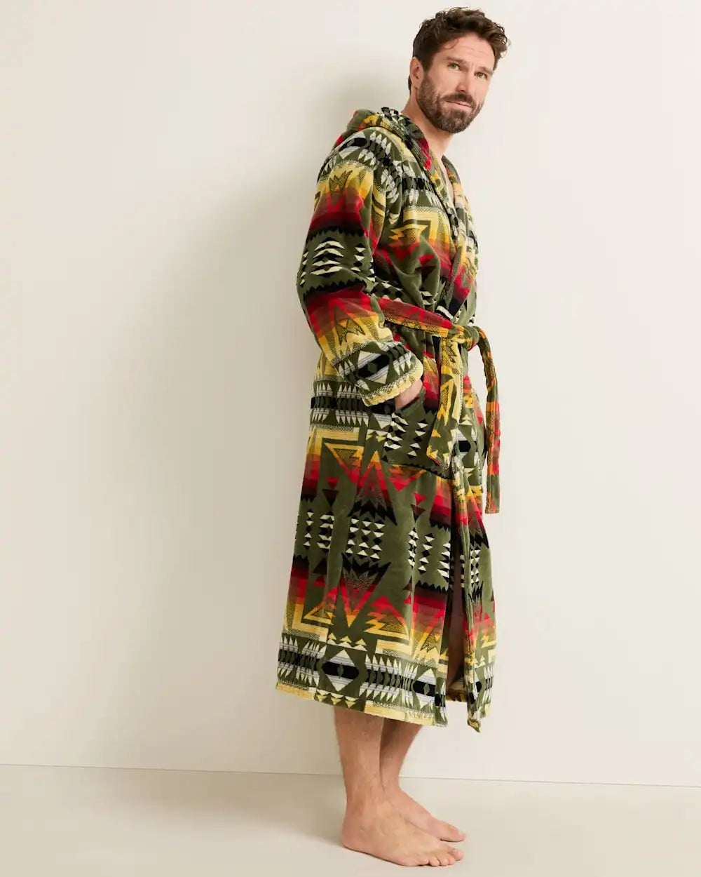 UNISEX PONDEROSA COTTON TERRY VELOUR BATHROBE