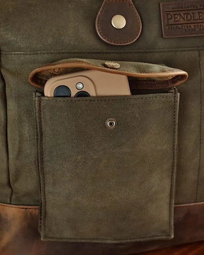 ODYSSEY WAXED CANVAS MESSENGER BAG