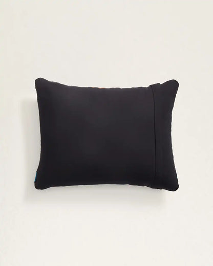 TURQUOISE CROSSES LUMBAR PILLOW