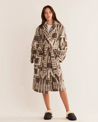WOMEN'S COTTON TERRY VELOUR BATHROBE