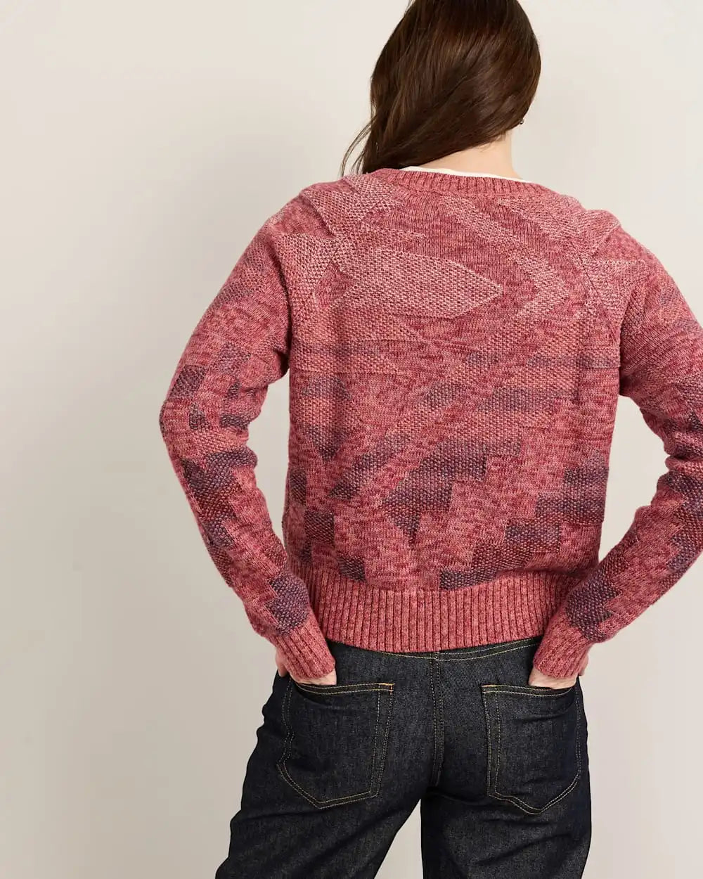 WOMEN'S RAGLAN COTTON SWEATER