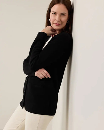 WOMEN'S RELAXED MERINO CARDIGAN
