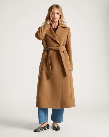 WOMEN'S NOB HILL WOOL WRAP COAT