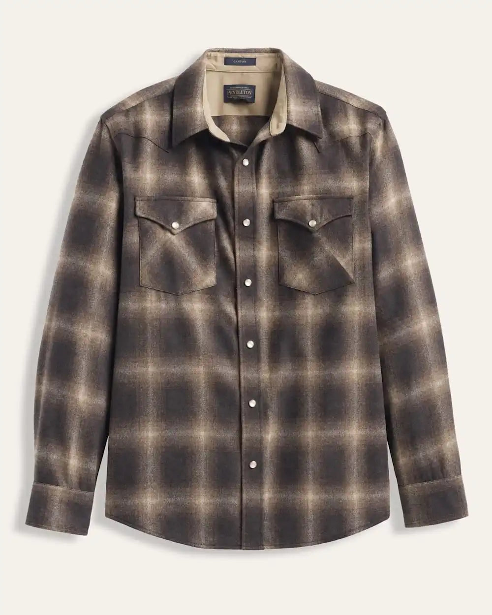 MEN'S PLAID SNAP-FRONT WESTERN CANYON SHIRT