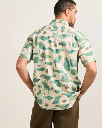 MEN'S SHORT-SLEEVE SHORELINE LINEN SHIRT