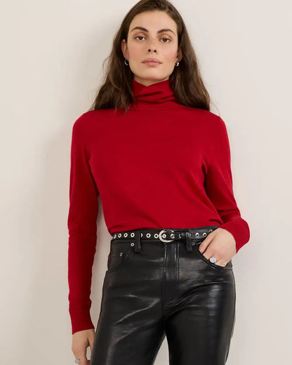 WOMEN'S MERINO TURTLENECK