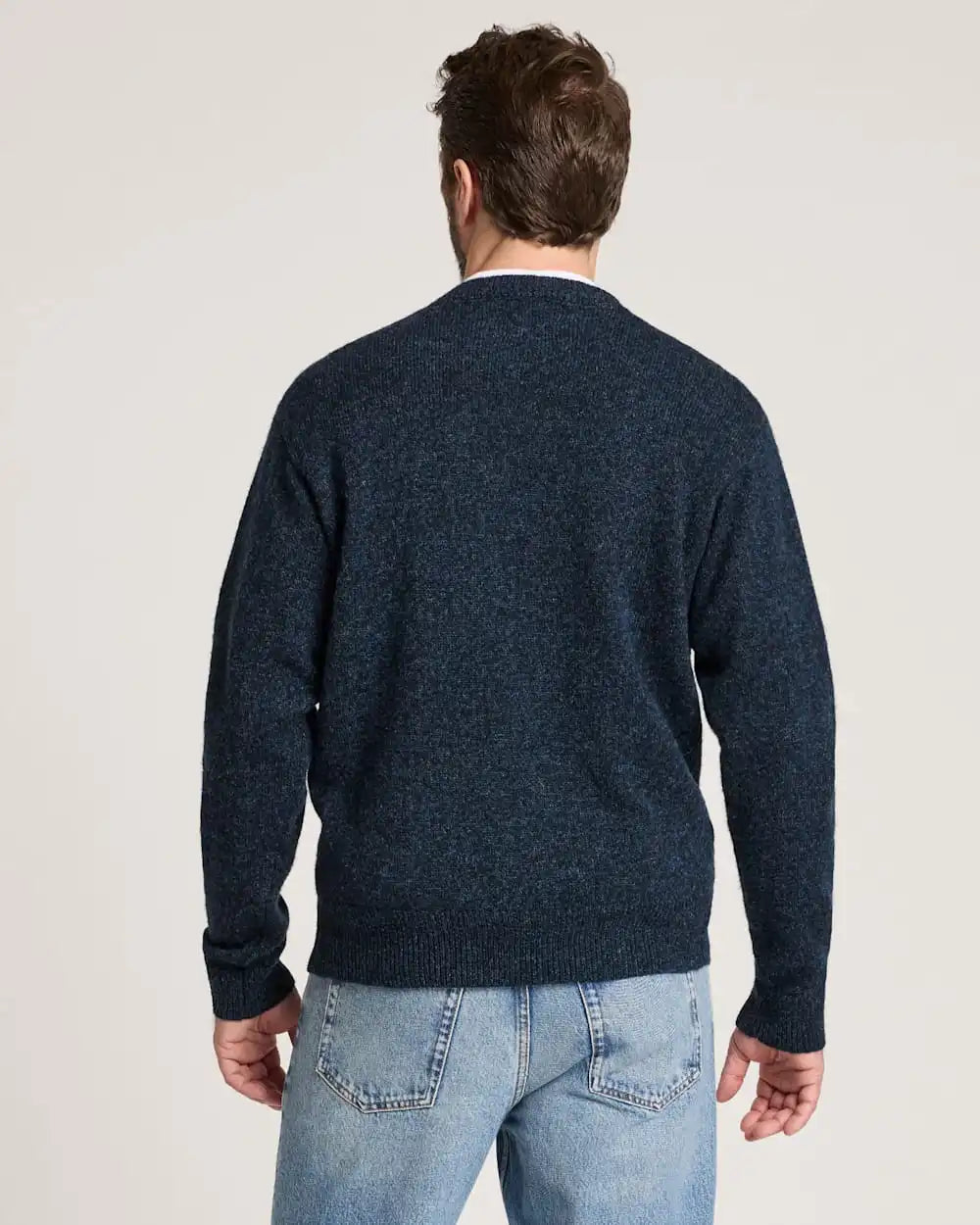 MEN'S SHETLAND COLLECTION SWEATER