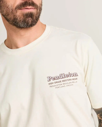 MEN'S SHORT-SLEEVE DESCHUTES WESTERN GRAPHIC TEE