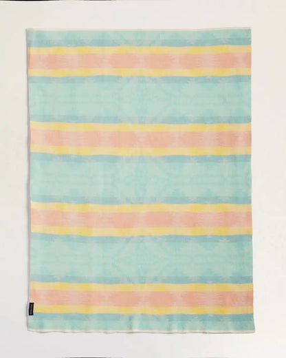 KNIT BABY BLANKET WITH BEANIE