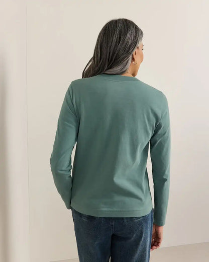 WOMEN'S LONG-SLEEVE DESCHUTES TEE