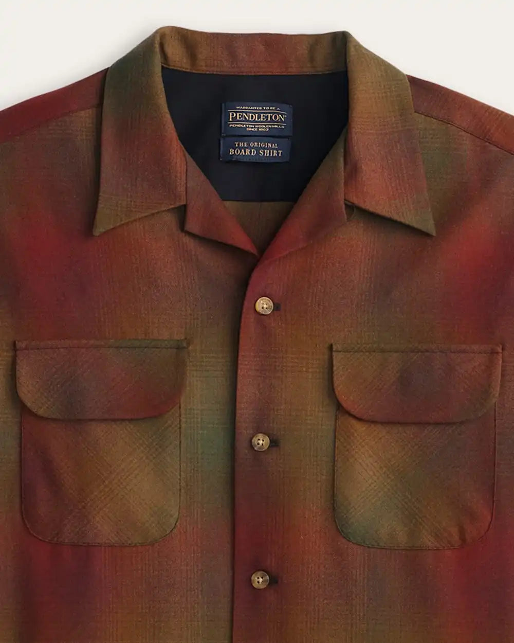 MEN'S PLAID BOARD SHIRT