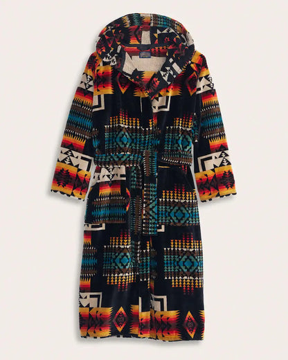 UNISEX COTTON TERRY VELOUR BATHROBE