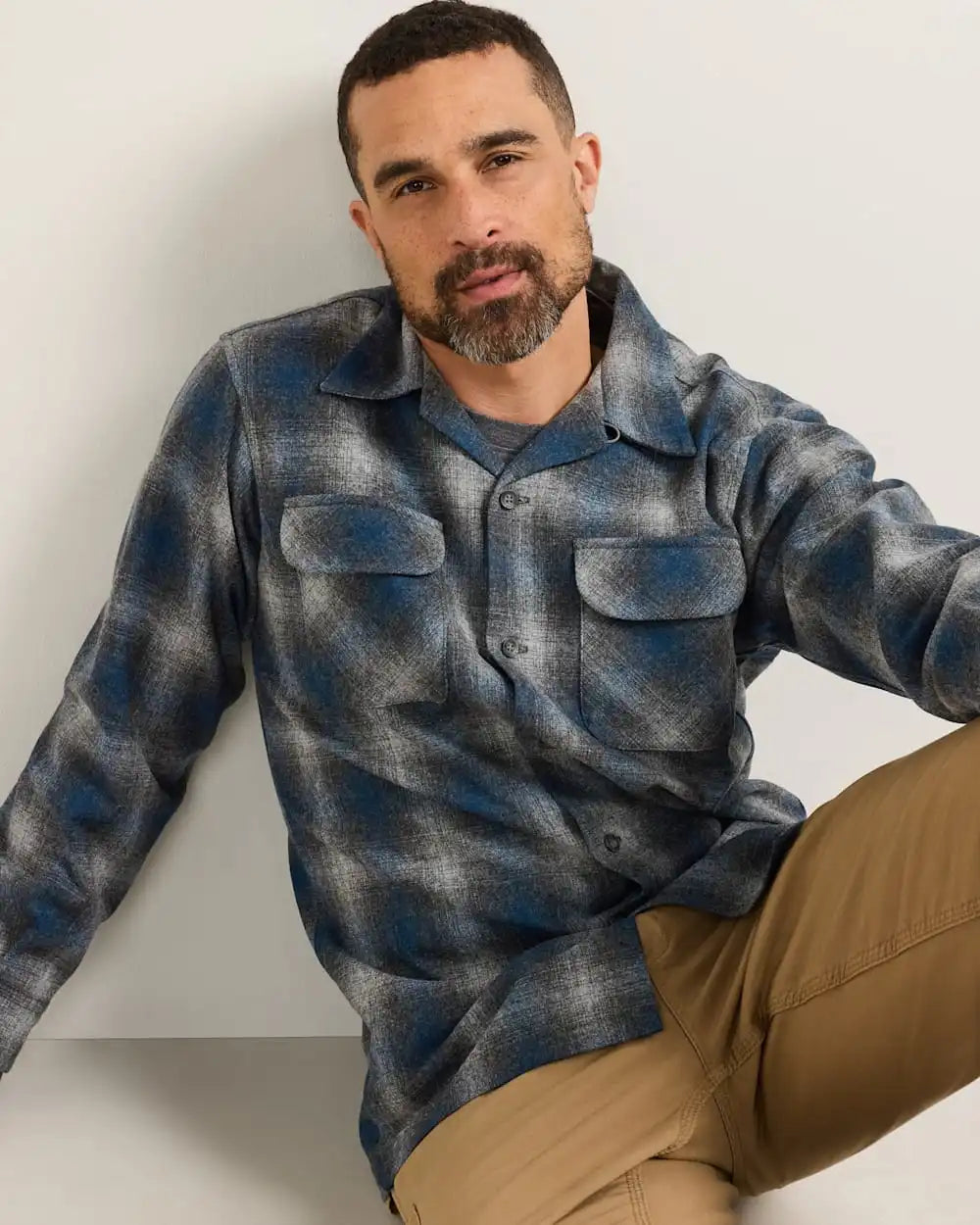 MEN'S PLAID BOARD SHIRT
