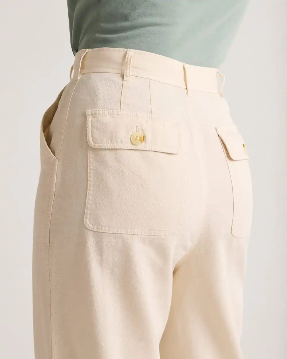 WOMEN'S UTILITY COTTON/LINEN PANTS