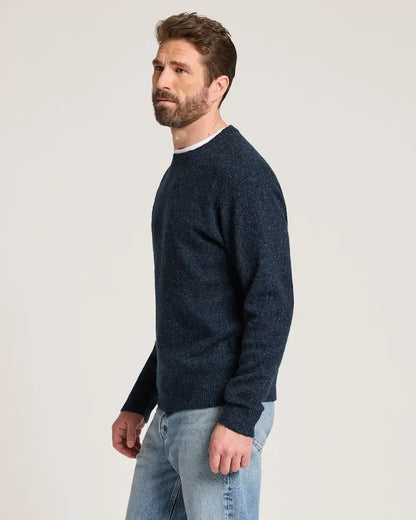 MEN'S SHETLAND COLLECTION SWEATER