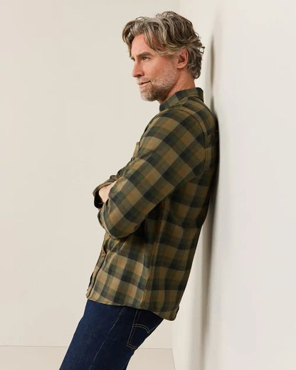 MEN'S PLAID MILL MERINO SHIRT
