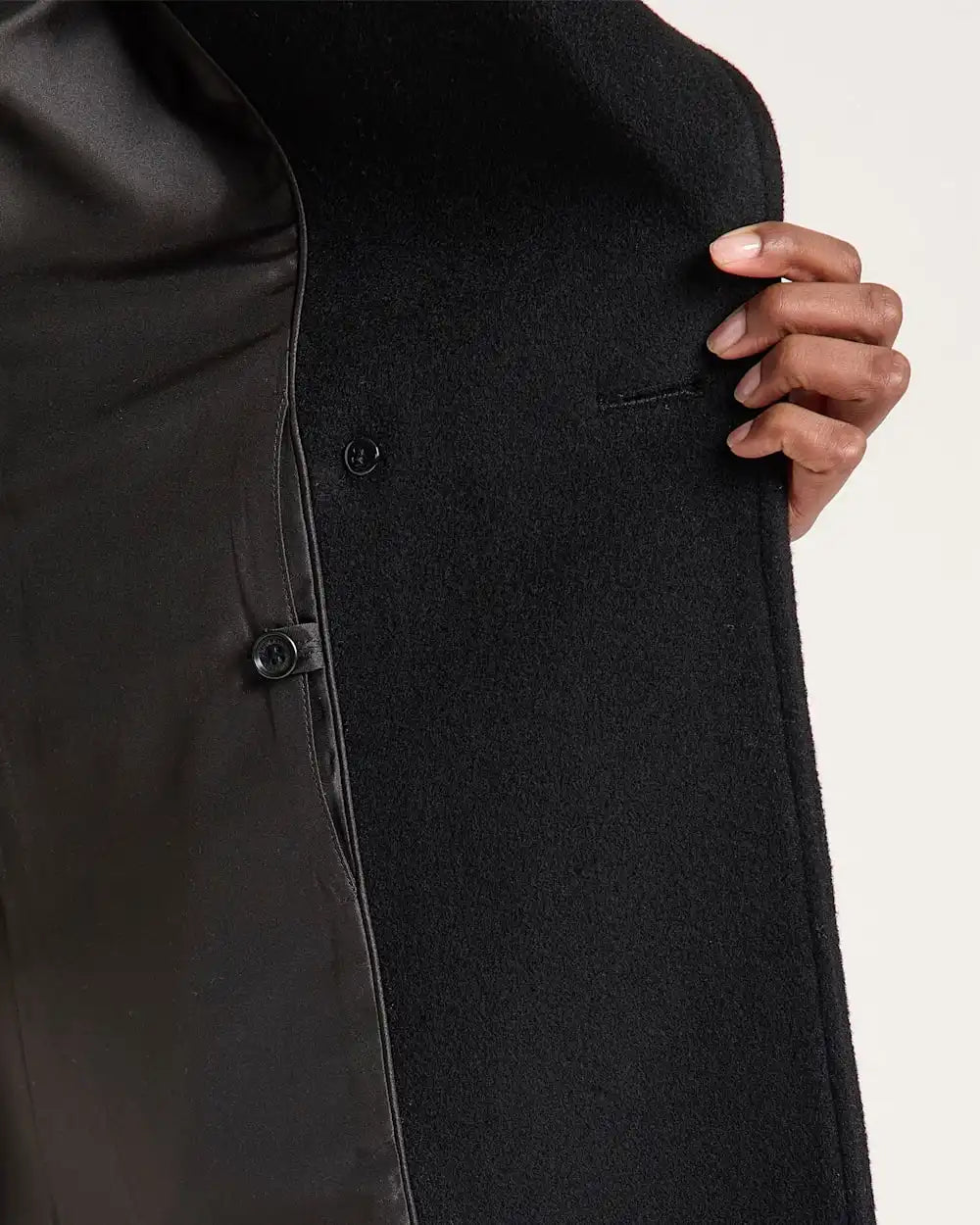 WOMEN'S NOB HILL WOOL WRAP COAT