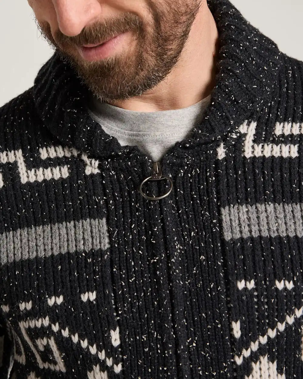 MEN'S WESTERLEY DONEGAL LAMBSWOOL CARDIGAN