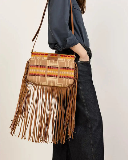 LOOK WEST FRINGED CROSSBODY