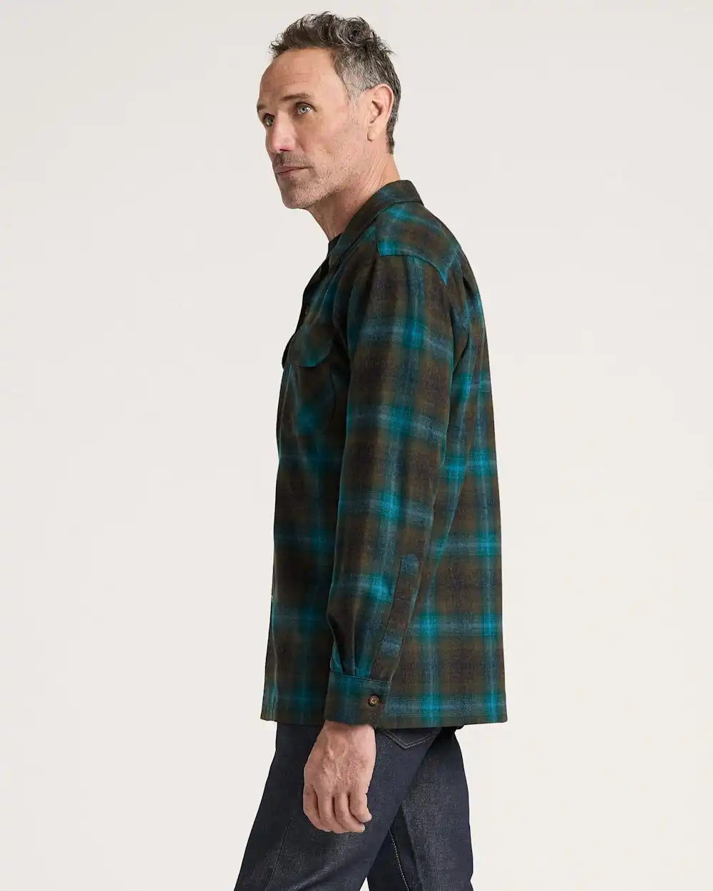 MEN'S PLAID BOARD SHIRT