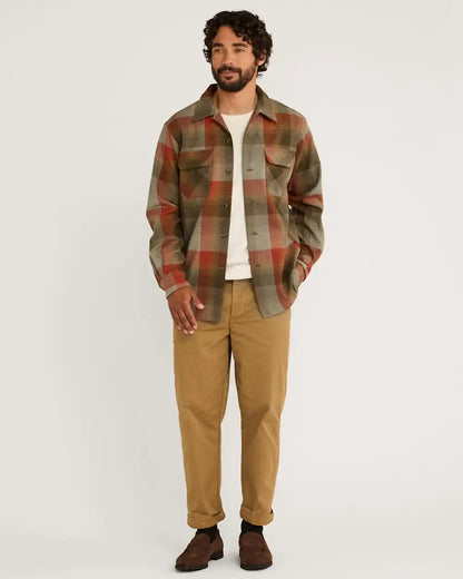 MEN'S PLAID BOARD SHIRT