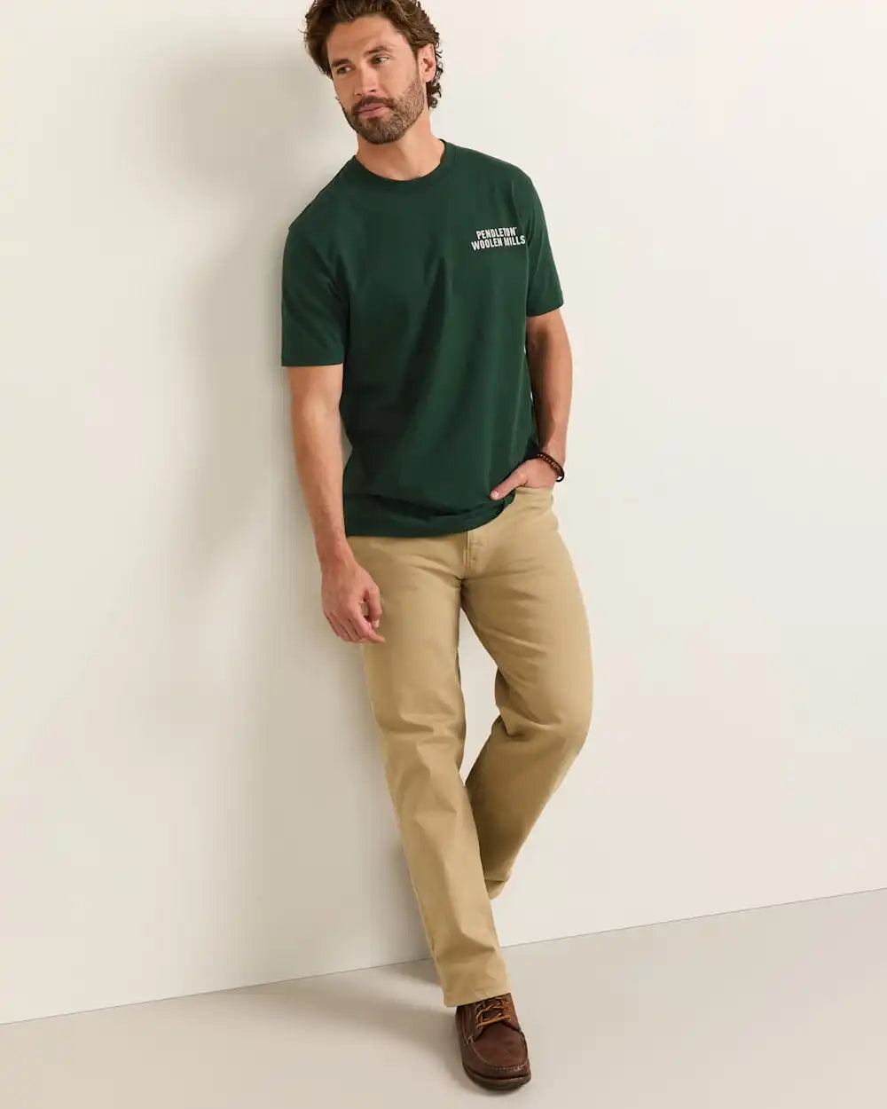 MEN'S SHORT-SLEEVE DESCHUTES STAG GRAPHIC TEE