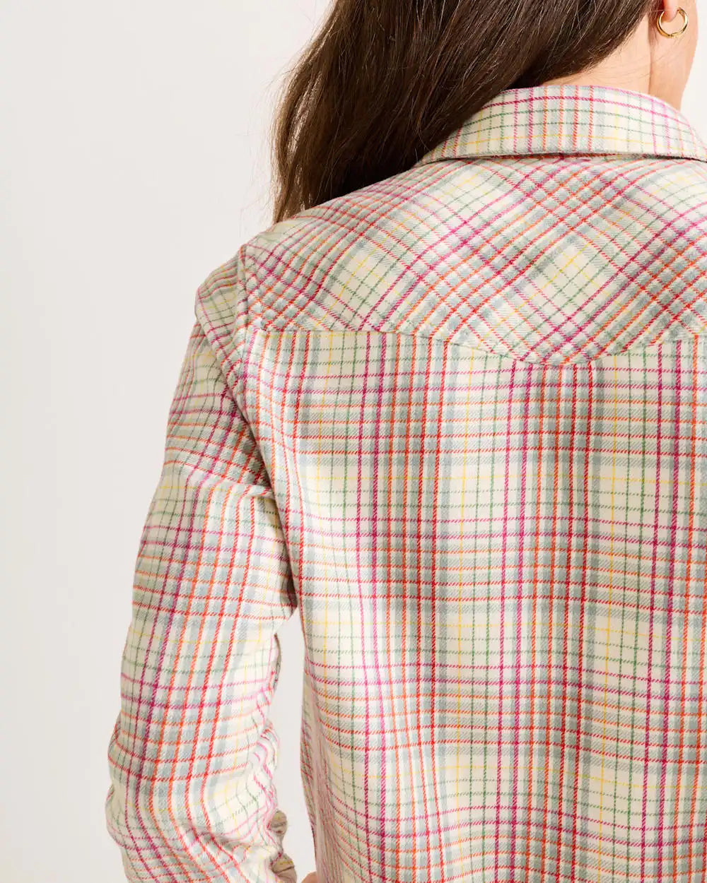 WOMEN'S RILEY PLAID FLANNEL SHIRT