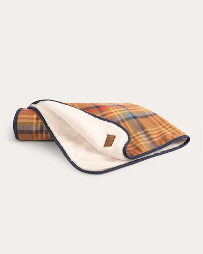 DESERT PLAID PET CRATE BLANKET