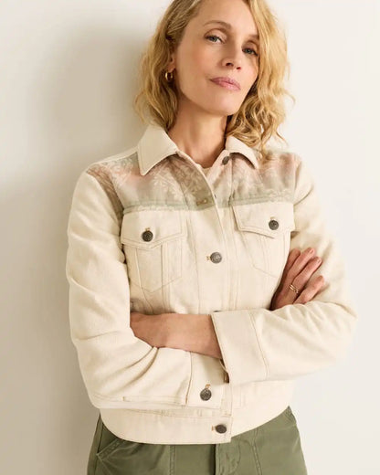 WOMEN'S DENIM TRUCKER JACKET