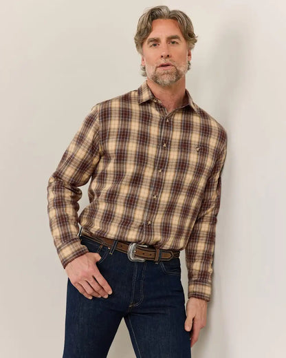 MEN'S PLAID COTTON FREMONT FLANNEL SHIRT