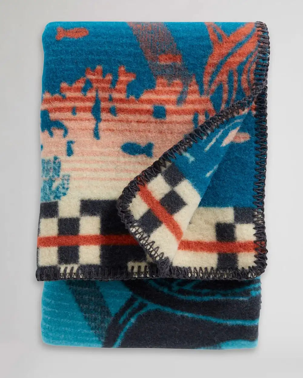 TIDE SCHOOL CRIB BLANKET