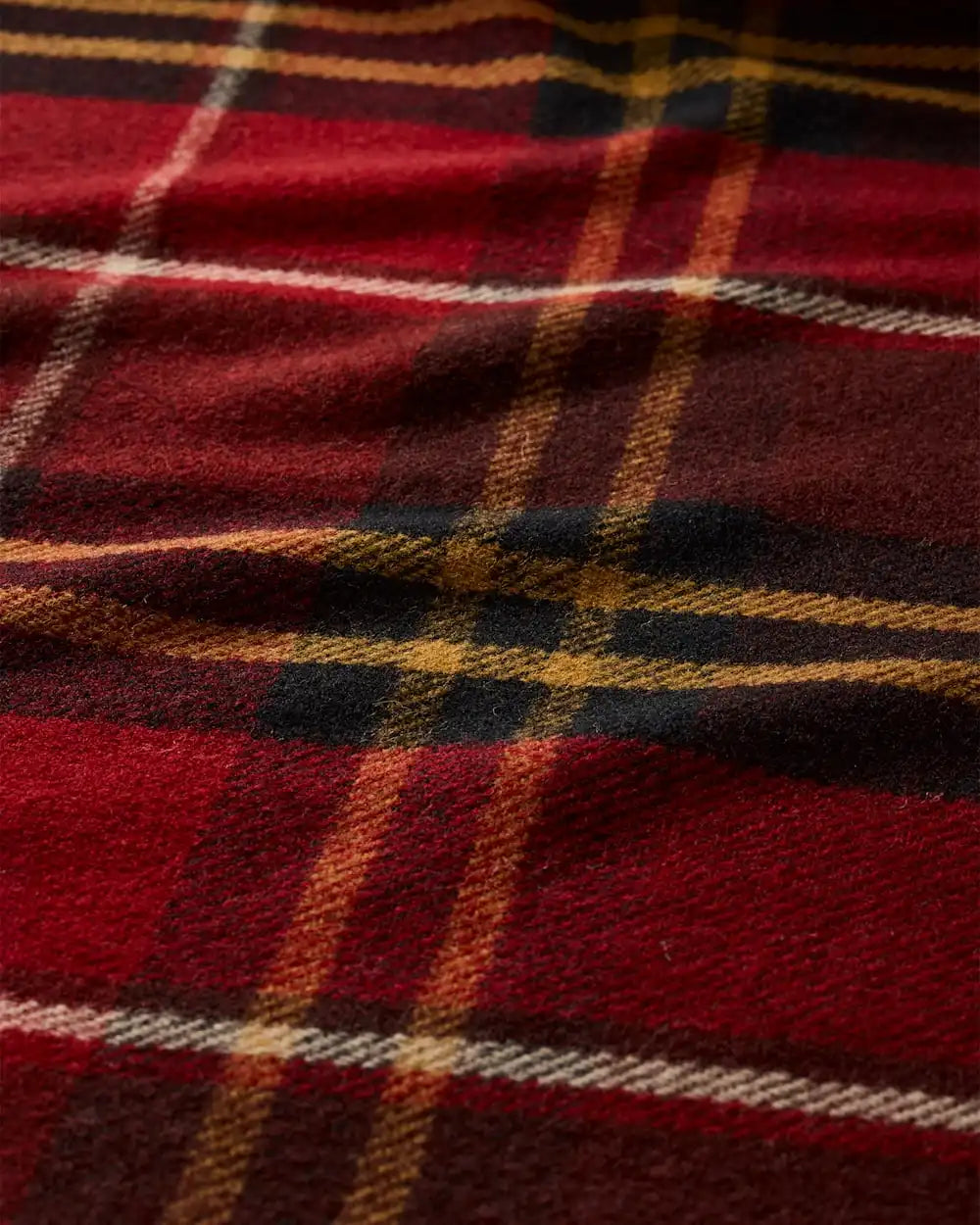 ECO-WISE WOOL PLAID/STRIPE BLANKET