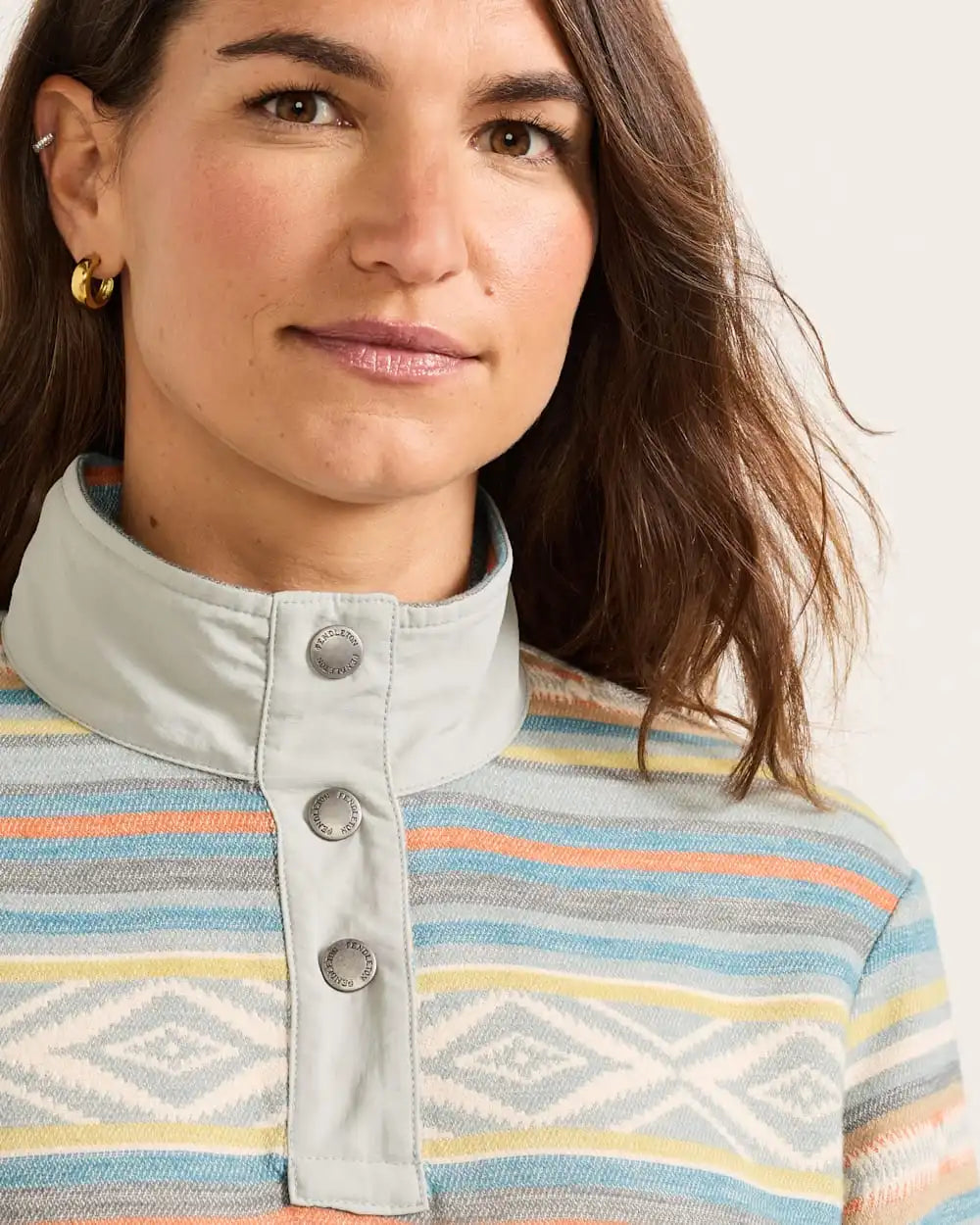 WOMEN'S DOUBLESOFT HALF-SNAP PULLOVER