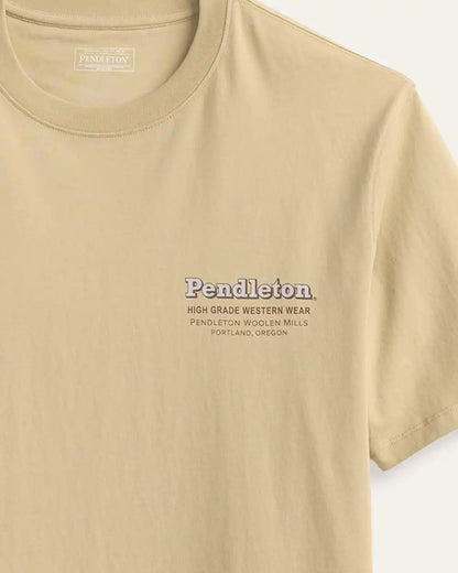 MEN'S SHORT-SLEEVE DESCHUTES WESTERN GRAPHIC TEE