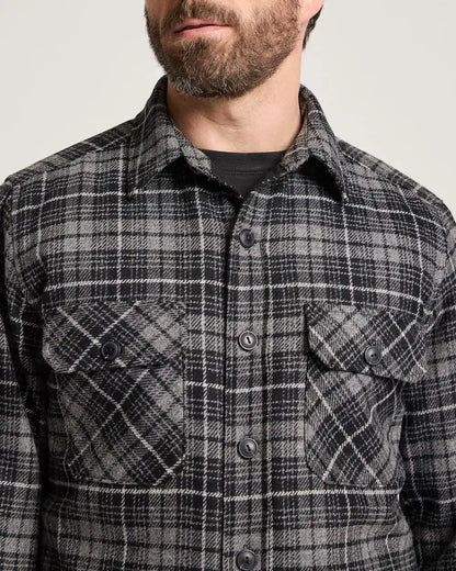 MEN'S PLAID QUILTED CPO JACKET