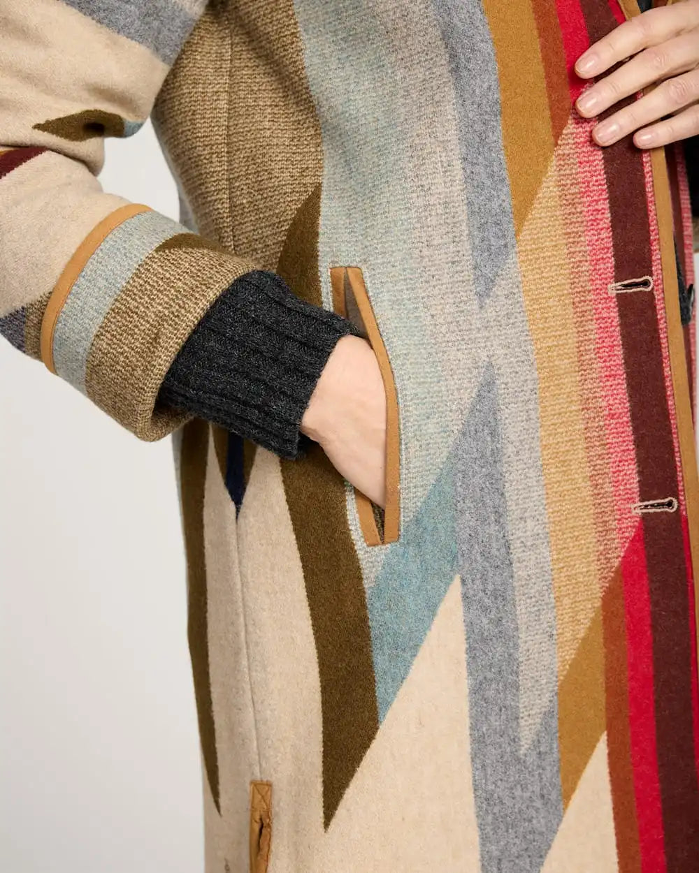 WOMEN'S WYETH TRAIL WOOL BLANKET COAT