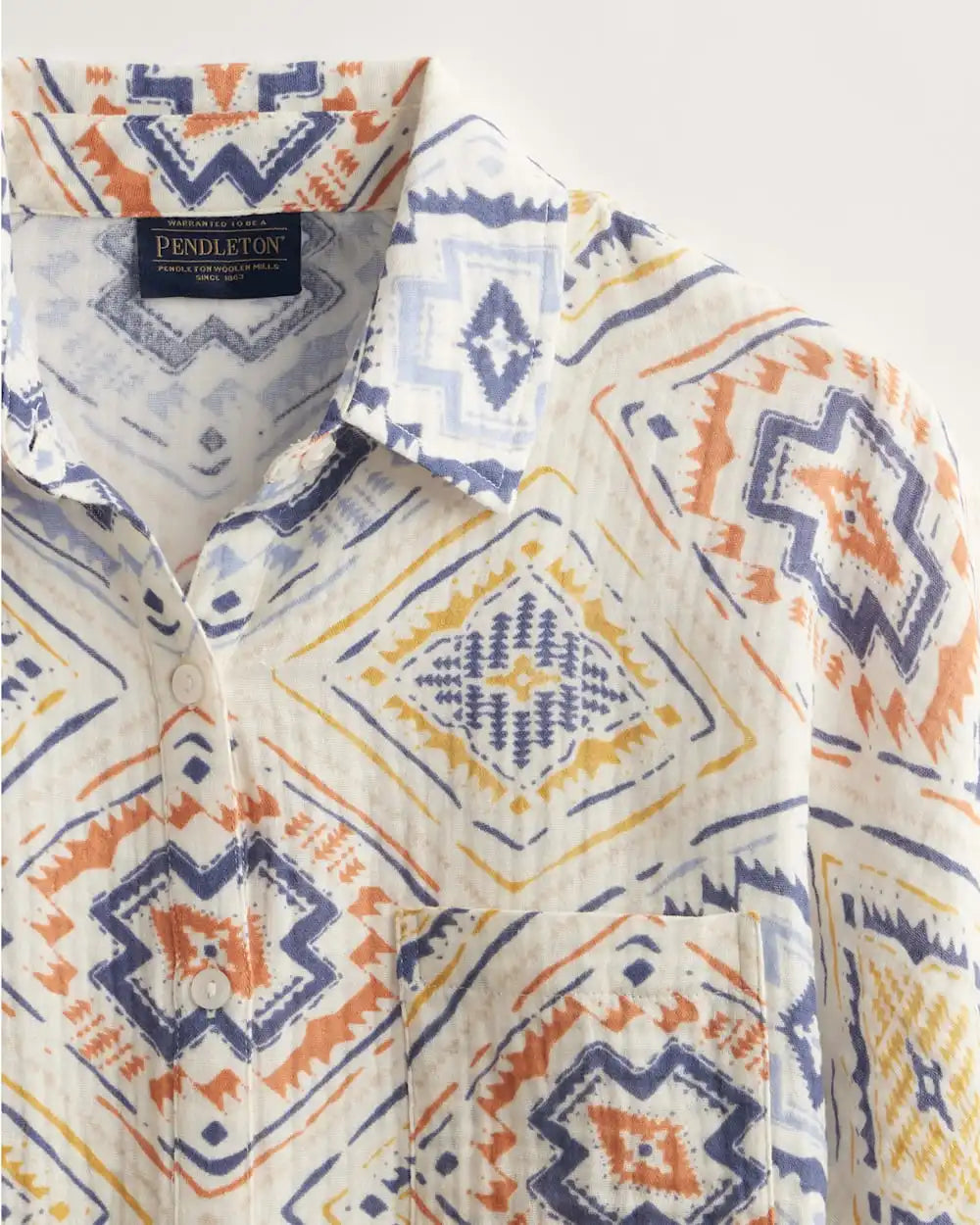 WOMEN'S COTTON GAUZE SHIRT
