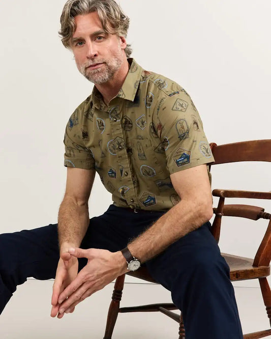 MEN'S SHORT-SLEEVE NATIONAL PARK SHORELINE SHIRT