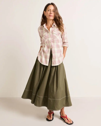 WOMEN'S RILEY PLAID FLANNEL SHIRT
