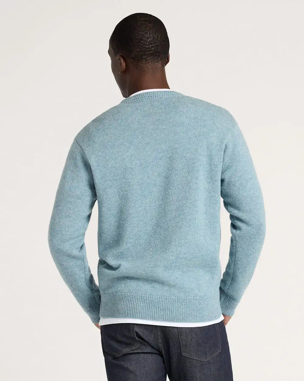 MEN'S SHETLAND COLLECTION SWEATER