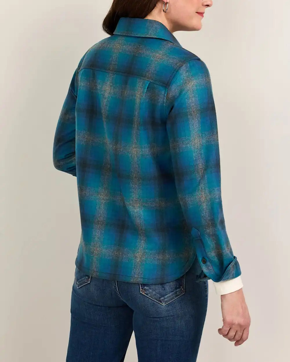 WOMEN'S PLAID BOARD SHIRT