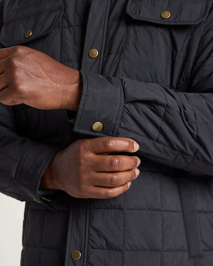MEN'S ARROYO CRINKLE QUILTED SHIRT JACKET