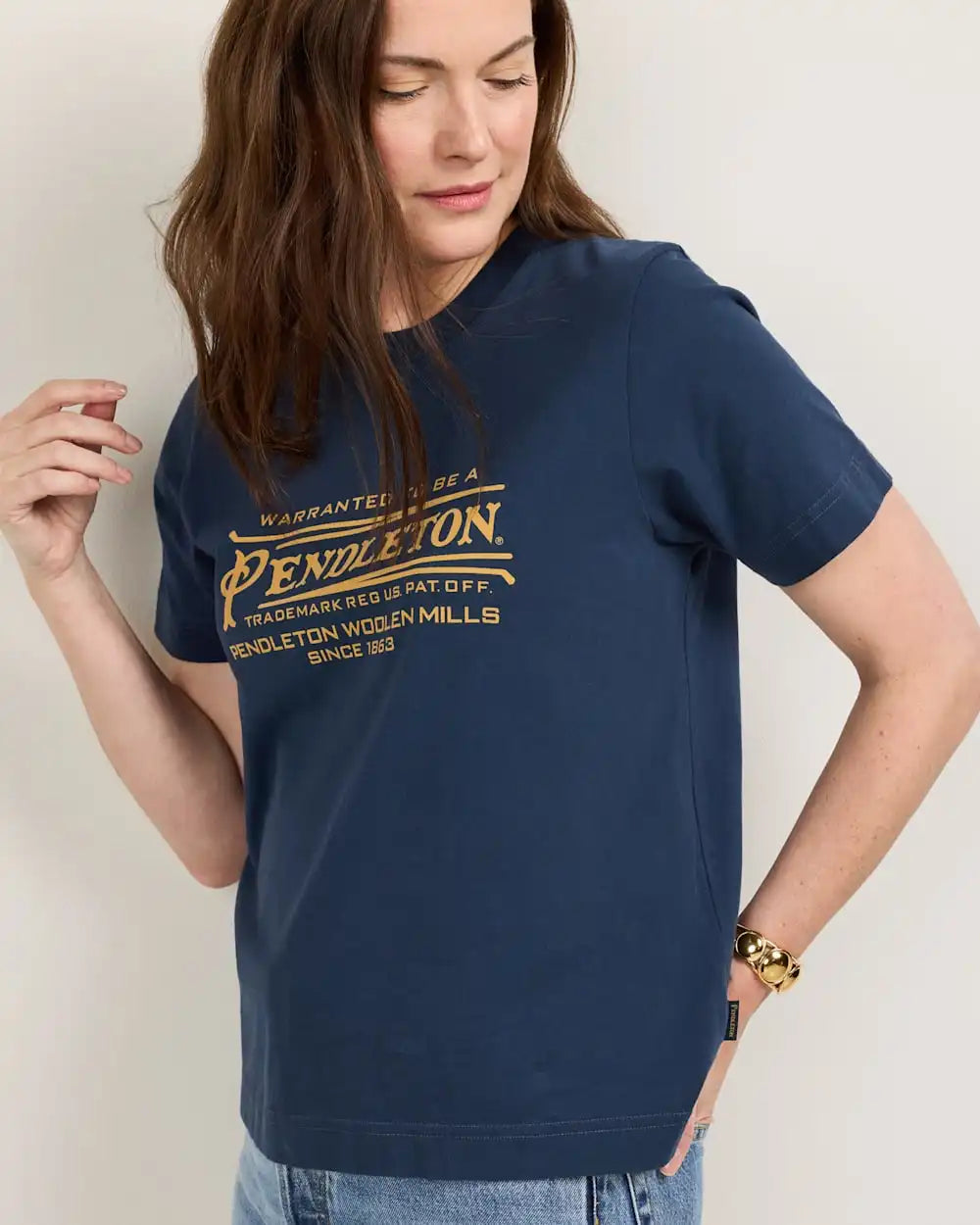 WOMEN'S SHORT-SLEEVE DESCHUTES LOGO GRAPHIC TEE
